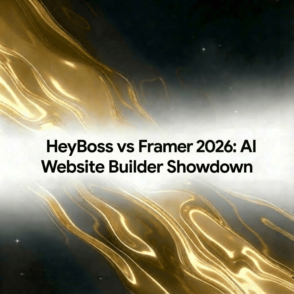 HeyBoss vs Framer 2026: AI Website Builder Showdown